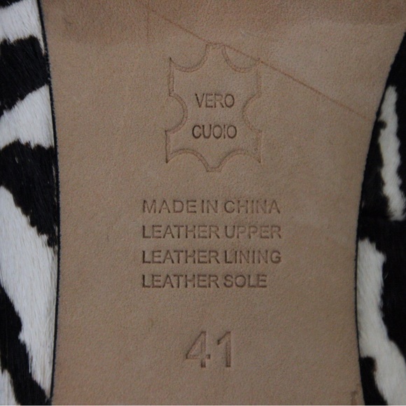 Australian Mimco Zebra Print Heels - Picture 3 of 3